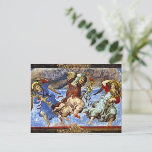 Engelen uit veronderstelling en aankondiging door (Staand voorkant)