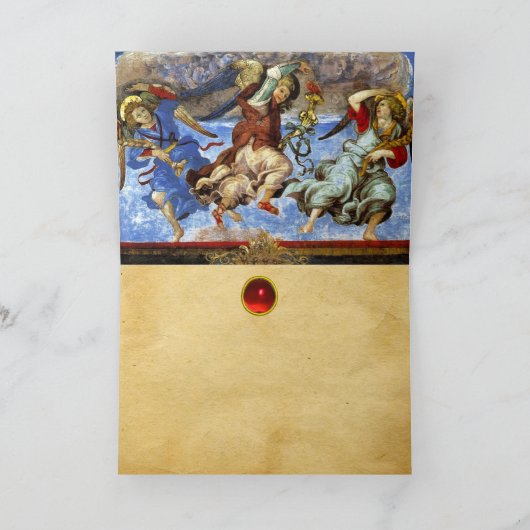 Engelen uit veronderstelling en aankondiging door (Binnen)