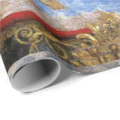 Engelen uit veronderstelling en aankondiging door  cadeaupapier (Rol Hoek)