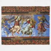 Engelen uit veronderstelling en aankondiging door  fleece deken (Voorkant (Horizontaal))