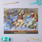 Engelen uit veronderstelling en aankondiging door  tissuepapier (Craft)