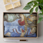 Engelen uit veronderstelling en aankondiging door  tissuepapier (Geschenk)