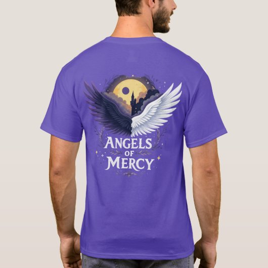 Engelen van barmhartigheid T-shirt (Achterkant)