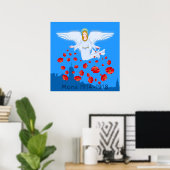 Engelen van Bergen – herdenking WOI Poster (Thuiskantoor)