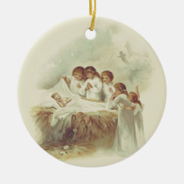 Engelen van Christus Keramisch Ornament