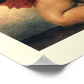 Engelen van de Sixtijnse Madonna van Raphael Sanzi Poster (Hoek)