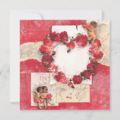 Engelen van liefde feestdagenkaart (Voorkant)