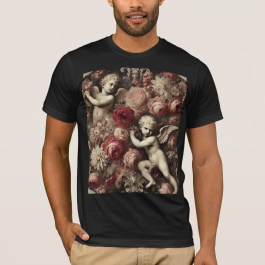 Engelen van Onenigheid – Gotische Draagbare Kunst T-shirt (Voorkant)