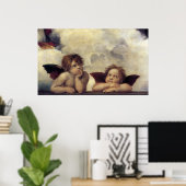 Engelen van Rafaël Poster (Thuiskantoor)