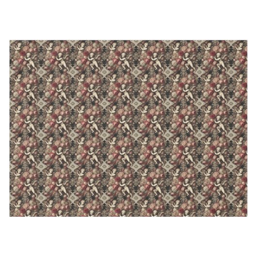 Engelen van tweedracht - Gothic Medium Pattern Tafelkleed (Voorkant (Horizontaal))