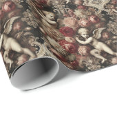 Engelen van tweedracht - gotische barok cadeaupapier (Rol Hoek)