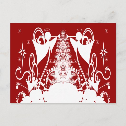 Engelen veranderen van kleur - Gepersonaliseerd Briefkaart (Voorkant)