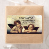 ENGELEN / Vleugelige Cherubs Raffaello Sanzio Etiket (Insitu)