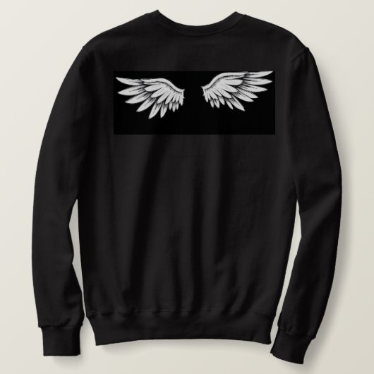 engelen vleugels trui (Design achterkant)