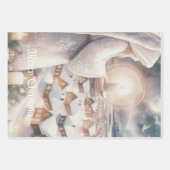 Engelen waken over je inpakpapier vel (Voorkant 2)