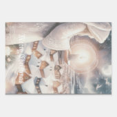 Engelen waken over je inpakpapier vel (Voorkant)