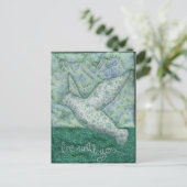 " engelen zijn bij je " - postkaart (Staand voorkant)