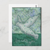 " engelen zijn bij je " - postkaart (Voorkant / Achterkant)