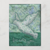 " engelen zijn bij je " - postkaart (Voorkant)