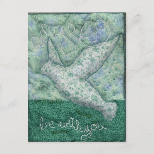 " engelen zijn bij je " - postkaart (Voorkant)