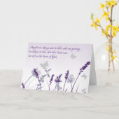 Engelen zijn nabij degenen die medelijden hebben kaart (Gele Bloem)