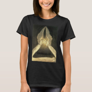Engelen zweven boven Jezus Christus T-shirt