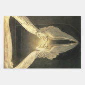 engelen zweven over Jezus Christus Inpakpapier Vel (Voorkant 3)