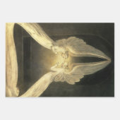 engelen zweven over Jezus Christus Inpakpapier Vel (Voorkant)