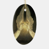  engelen zweven over Jezus Christus Keramisch Ornament (Rechts)