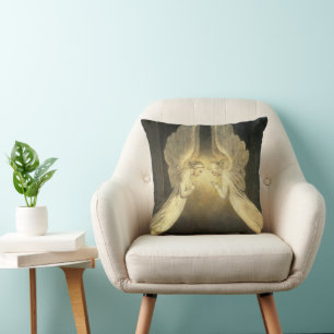  engelen zweven over Jezus Christus Kussen