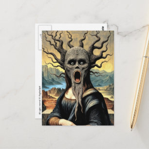 Engelenangstig Mona Lisa-horror Briefkaart