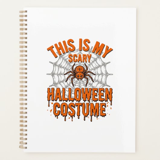 Engelenbak Halloween Kostuum Spinneweb Vintage Ont Planner (Voorkant)