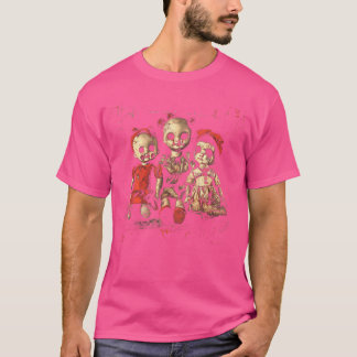 Engelenbak Horror Film Griezelige Gehaunte Speelgo T-shirt