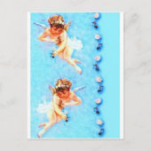 engelenbloemen briefkaart (Voorkant)