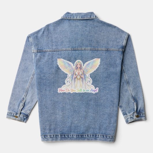 Engelencollectie Denim Jacket (Achterkant)