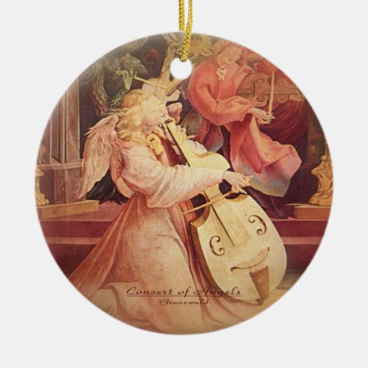 Engelenconcert Keramisch Ornament (Voorkant)