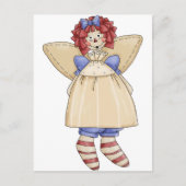 engelengel briefkaart (Voorkant)