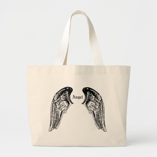 engelengel grote tote bag (Voorkant)