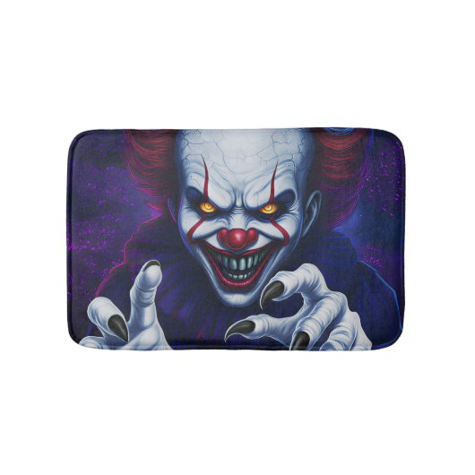 Engelengrimmige Clown Badmat (Voorkant)