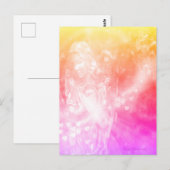 engelenharten bidden roze mooie Waterverf kunst Briefkaart (Voorkant / Achterkant)