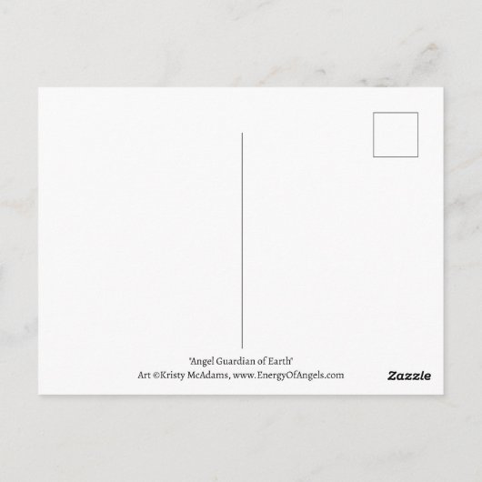 engelenharten bidden roze mooie Waterverf kunst Briefkaart (Achterkant)