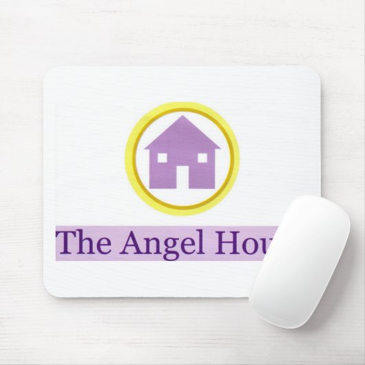 engelenhuis logo muismat (Met muis)