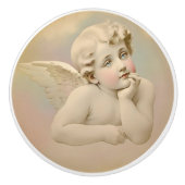 Engelenknop Keramische Knop (Voorkant)