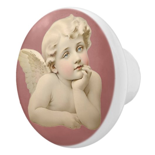 Engelenknop Keramische Knop (Rechts)