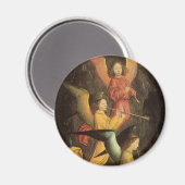Engelenkoor van Simon Marmion, Renaissancekunst Magneet (Voorkant / Achterkant)