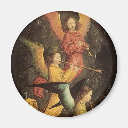 Engelenkoor van Simon Marmion, Renaissancekunst Magneet (Voorkant)