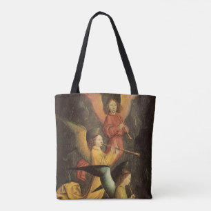 Engelenkoor van Simon Marmion, Renaissancekunst Tote Bag