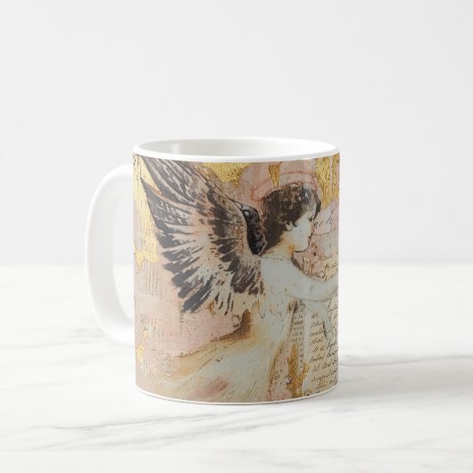 Engelenkracht koffiemok (Voorkant links)