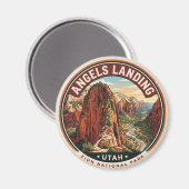 Engelenlanding USA Magneet (Voorkant / Achterkant)