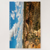 Engelenlanding Utah. Kerstgroeten Legpuzzel (Verticaal)